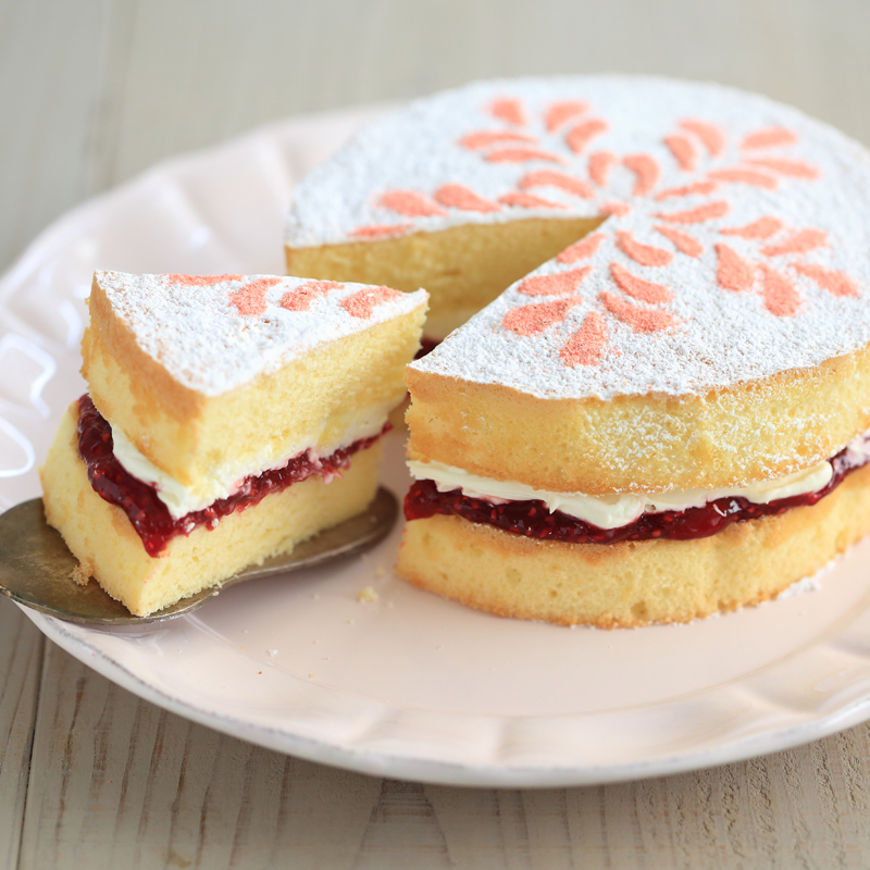 ビクトリアサンドイッチケーキ 単発の1dayレッスン お菓子教室 スイートリボン