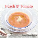 桃とトマトのスープ